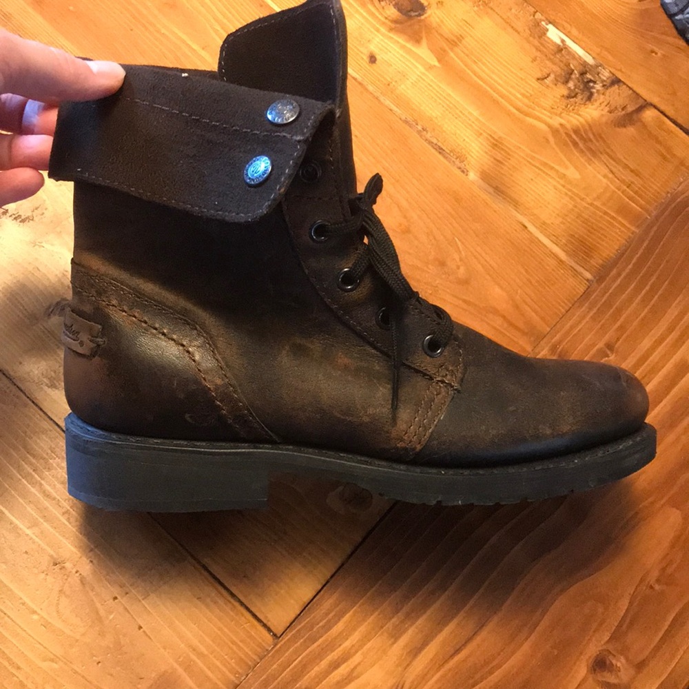 Genuine leather Harley Davidson boots